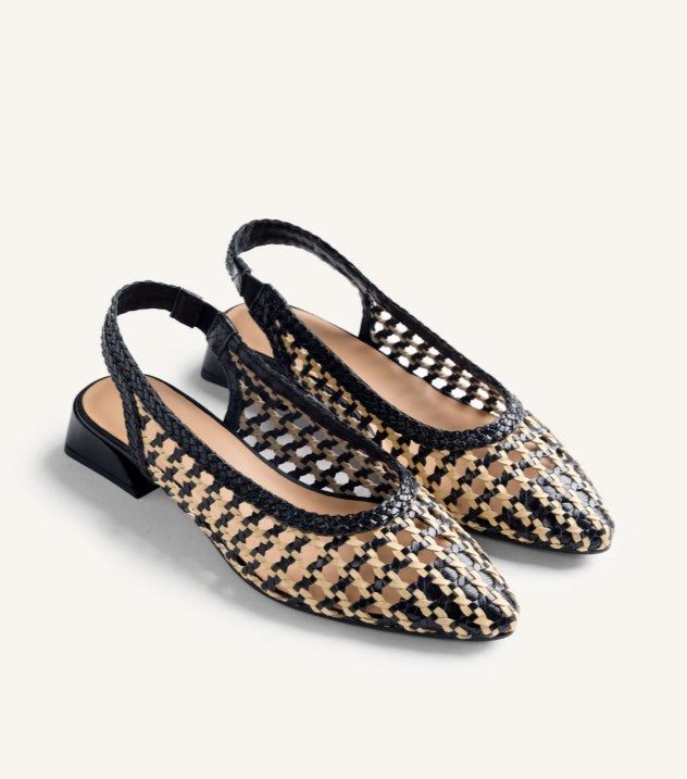 Gioseppo SCARPE TACCO PELLE APERTE bicolore beige e nero