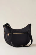 BORBONESE ECO LINE LUNA BAG MIDDLE COLORE NERO