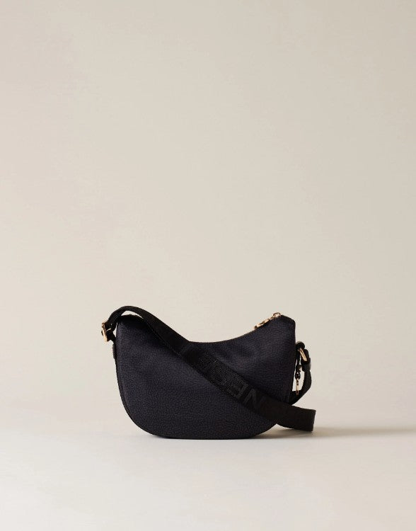 BORBONESE LUNA BAG  MINI COLORE NERA