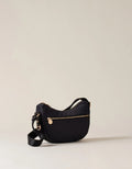 BORBONESE LUNA BAG  MINI COLORE NERA
