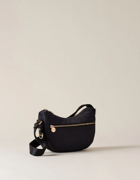 BORBONESE LUNA BAG  MINI COLORE NERA