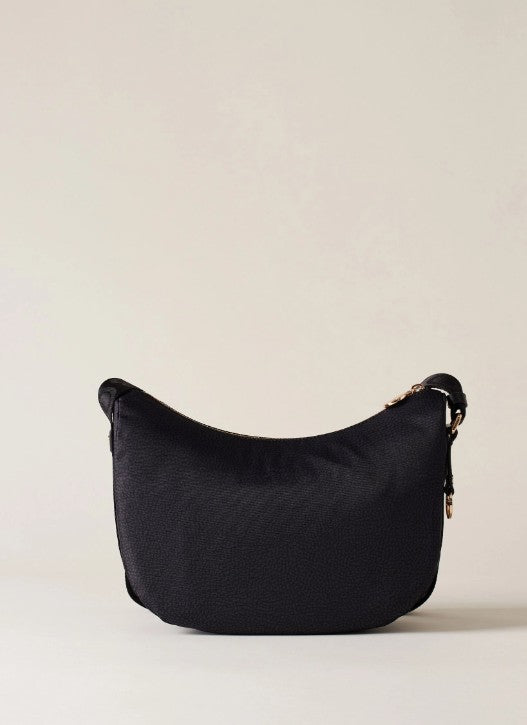 BORBONESE LUNA BAG SMALL COLORE NERO